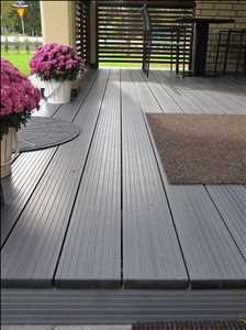 Decking de madera al aire libre Mercado